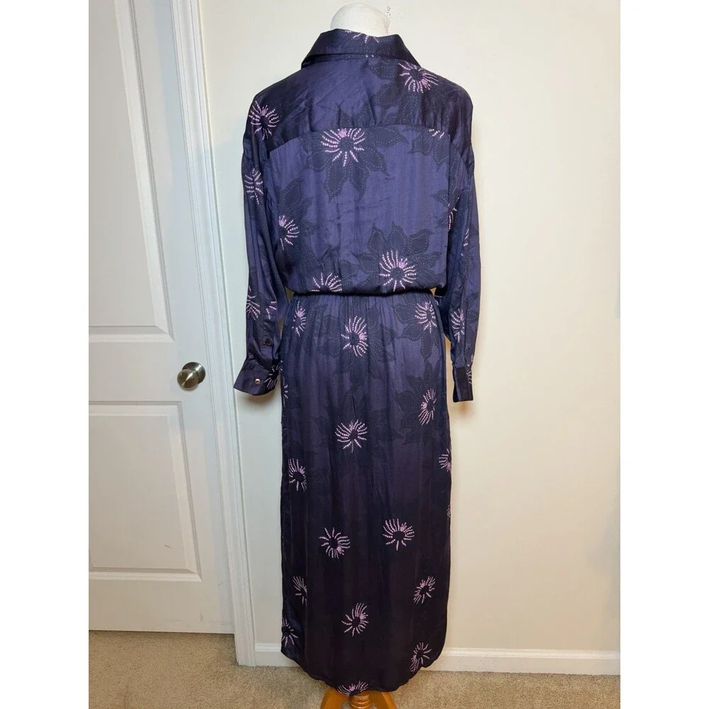 Omika Maxi Mara Midnight Dress Women’s Small Purple NWT($253) Bohemian Luxury - Picture 6 of 11